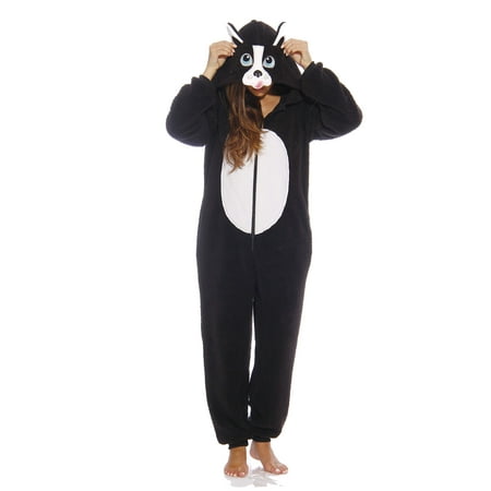 Just Love Adult Bodysuit / Pajamas (Pug  Large)