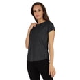 thumbnail image 3 of Inkmeso T-Shirt à Manches Courtes Uni pour Femmes Coupe Régulière Décontractée T-shirts Basiques Doux, 3 of 7