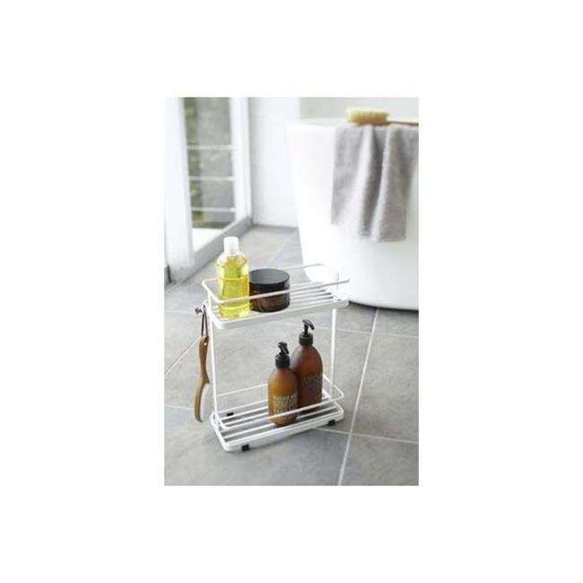 Tower White/ Black Bath Rack by Yamazaki Home
