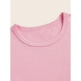thumbnail image 3 of Camiseta con estampado "This Girl is Now 10 Double Digits" para niña, cuello redondo informal, manga corta, tejido de algodón suave, corte regular, ideal para actividades de verano al aire libre., 3 of 6