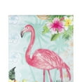 thumbnail image 5 of Northlight Tropical Flamingo Spring Outdoor House Flag 28" x 40", 5 of 8