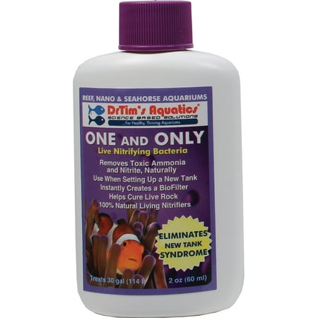 Dr. Tims Reef One & Only Ammonia and Nitrite Remover Water Conditioner 2 oz. (for up to 30