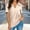 Z001-Beige, variant on Womens Short Sleeve Polo Shirts V Neck Collared Business Dressy Casual Tops 2025 Summer Trendy Relaxed Fit Workout Blouses