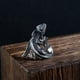 thumbnail image 3 of Anillo retro de lagarto de cola larga con diseño de animal, joyería, accesorio de disfraz para mujeres y hombres., 3 of 5