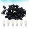 24pcs Outdoor Decorative Light Bulb Yard Lamp String Light US Plug