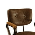 thumbnail image 4 of Acme Furniture Hallie Office Chair, Vintage Whiskey Leather, 4 of 5