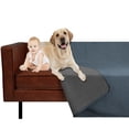 thumbnail image 1 of Manta de cama para mascotas Ameritex reversible 100% impermeable de terciopelo, 1 of 6