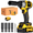 1× Battery + Accessories, variant on 21V Cordless Drill , Electric Impact Drill with LED Light & Battery