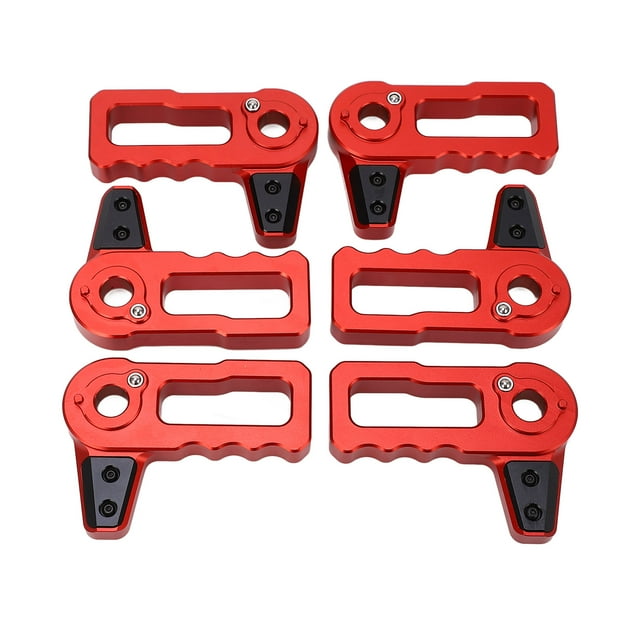 Oubit Loquet de Panneau de Liberté pour Voiture, 6 Pcs Poignée de Commutateur de Toit Rigide Technologie de Pointe