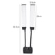 thumbnail image 5 of Lámpara de fotografía Luz de relleno LED de brazos dobles flexibles Luces de video LED de belleza regulables bicolores 3200K-4500K-5600K 3 modos de iluminación 45W con soporte para teléfono para fotog Andoer-2  Lámpara de fotografía, 5 of 7
