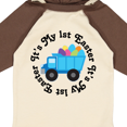 thumbnail image 4 of Inktastic 1st Easter Egg Truck Boys Long Sleeve Baby Bodysuit, 4 of 5