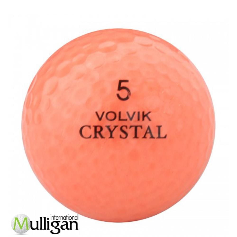 Mulligan - 48 balles de golf récupérées Volvik Crystal 1ere génération 5A, Mix