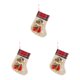 thumbnail image 2 of sweethay Calcetín de Navidad Oficina Comedor Árbol de Navidad Gabinete Regalos Bolsa Calcetín con campana Fiesta Decoración colgantes Type1 NO1, 2 of 6