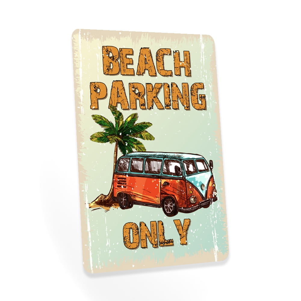 Happy Beach Day Towel Beach Bath Towel 30x60 100% cotton VW Surfboard Van 