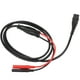 thumbnail image 3 of Cable Coaxial P1206 Conector Macho BNC a Cable con Conector Tipo Banana Recto NikouMX, 3 of 8