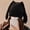 Black, variant on Easter Long Ear Bunny Knit Hat Winter Warm Cute Rabbit Style Beanie Skin-Friendly Soft Crochet Wool Cap for Women & Men Festive Holiday Cold Weather Accessory One Size Fits All 1PC