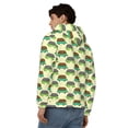 thumbnail image 4 of Uemuo Turtle On Skateboard for Men's Fashion Full-zip Hoodies & Sweatshirts with Kangaroo Pocket, Zip-up Hooded Sweatshirt, Moisture Wicking & Breathable-Small, 4 of 5