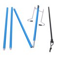 thumbnail image 4 of Camping Lantern Stand, Lightweight Hanging Rack Portable Lamp Stand Durable Lamp Pole  For Hiking ANGGREK Azul, 4 of 8