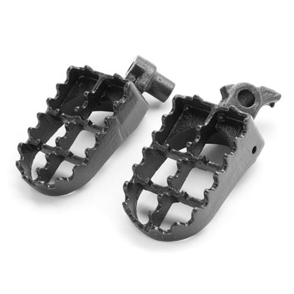 Krator MX Foot Pegs Motocross Dirt Bike Footrests L & R Compatible with 2002-2011 Yamaha YZ85