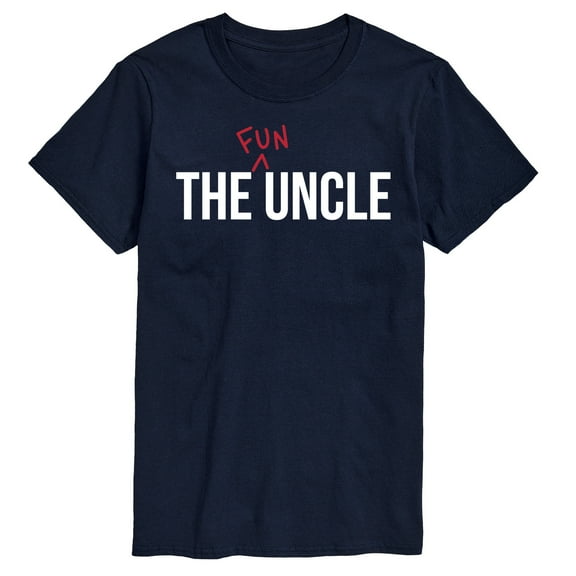 Instant Message - The Fun Uncle Short Sleeve Graphic T-Shirt