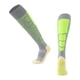 thumbnail image 1 of Calcetines deportivos de fútbol hasta la rodilla, calcetines largos de tubo, calcetines deportivos de fútbol Gris y verde, 1 of 9