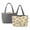 Beige - Kentucky Horse Racing, variant on ZUXONGSY Kentucky Horse Racing Print Quilted Reversible Tote Satchel for Women, Large Capacity Handbag with Multi-Pocket, Lightweight Shoulder Bag Top Handle for Travel, Work & Daily Use, Gray
