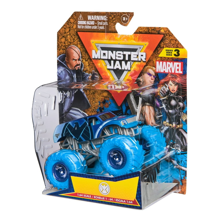 Monster Jam Marvel Official S.H.I.E.L.D. Monster Truck Die