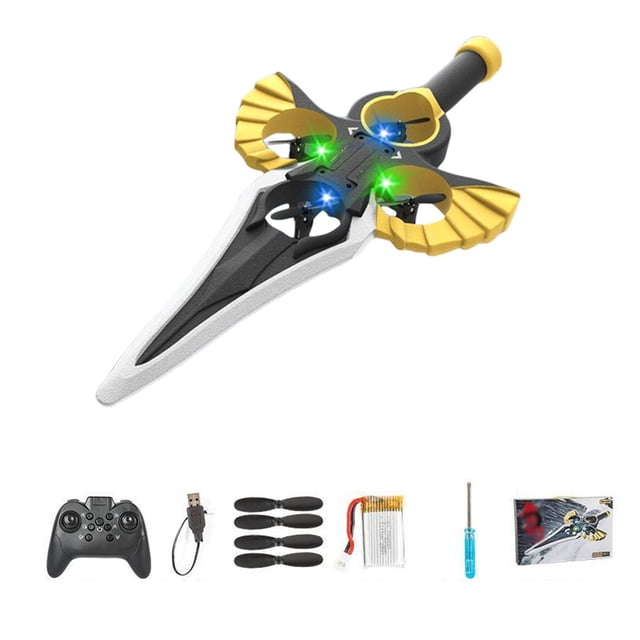 Remote Control Flying Machine For Kids With Long Battery Life Cool LED Lights And Easy Stunt Tricks Indoor Outdoor Toy For Boys Girls Age 8+