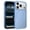 Alpine Blue, variant on Magnetic Case for iPhone 14/15/16/17 Plus/Pro/Pro Max, Matte Skin-Feel Cover, Military-Grade Shockproof Protective Case, Compatible with MagSafe Wireless Charging, Anti-Fingerprint Slim Fit Bumper