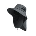 thumbnail image 3 of Sombrero de pescador para el sol, máscara solar de verano para hombre, sombrero de pescador que cubre la cara, sombrero de sol, sombrero de paja para exteriores, sombrero de sol fresco, 3 of 6