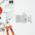 thumbnail image 1 of unbranded Cerradura Plateada Para Puerta Con Indicador De Privacidad Y Mecanismo, 1 of 8