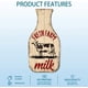 thumbnail image 2 of Letrero metálico vintage "Leche fresca de granja" de 27 x 14 cm. Placa retro de botella de leche. Letreros decorativos de metal para pared., 2 of 7