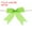 Green, variant on Uxcell Burlap Bows for Gift Wrapping, Handmade Natural Ornament Bow Burlap Decorative Bow Knot Yellow 4 Inch