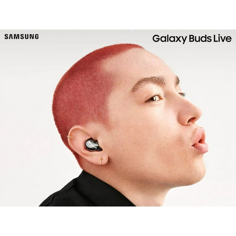 Samsung Galaxy Buds Live Wireless Earbuds with Charging Case, Mystic Black  