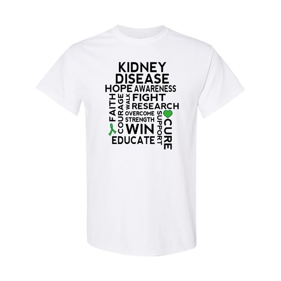 Inktastic Kidney Disease Awareness Walk T-Shirt