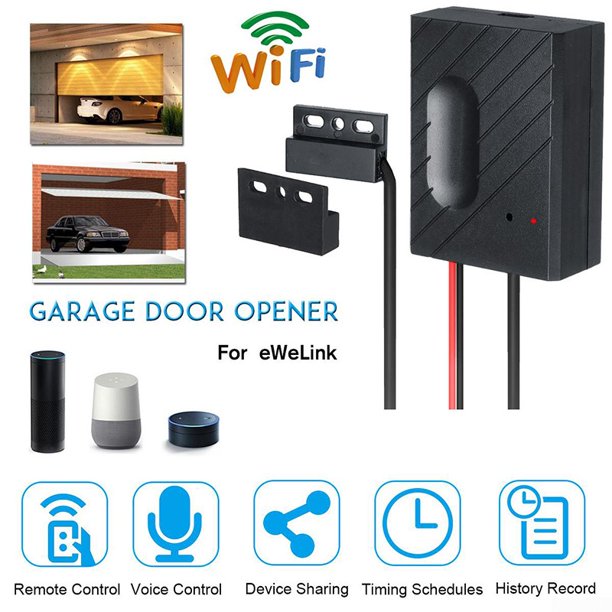 Creative Garage Door Wifi App for Small Space