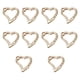 thumbnail image 1 of 10 piezas de ganchos de resorte para llaveros, accesorios de metal, hebilla de llavero DIY Oro claro, 1 of 9