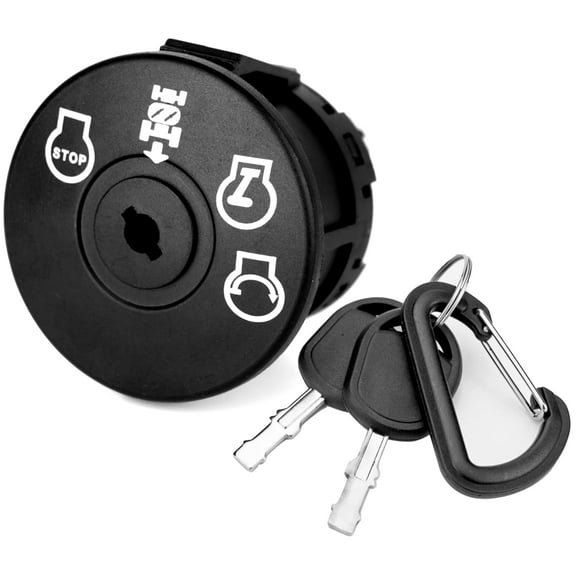 Lawn Mowers Tractor Ignition Switch, Key Switch 4 Position For Husqvarna, AYP, Craftsman, MPN, Delta, Poulan, Ariens, MTD, Snapper, 193350,532193350,6900-49P1,33457,21546319,448017800,725-07527