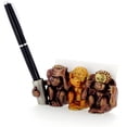 thumbnail image 1 of Three Wise Monkeys Business Card Holder - See No Evil Hear No Evil Speak No Evil, 1 of 3