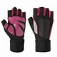 thumbnail image 3 of Guantes de Ciclismo de Medio Dedo Soporte de Muñeca Transpirable Mujeres Hombres Guantes de Bicicleta sin Dedos para Fitness al Aire Libre Montar Caracol Rosa Medio Dedo Rosa M YUNYI BRAND  Deportes, 3 of 8