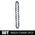 thumbnail image 2 of serony Universal 4 Inch Cordless Chainsaw Chain Replacement Courtyard Electric Trimming Saw Chains Power Tool Replacing Parts 1 Piece, 2 of 7