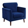 thumbnail image 3 of Topline Home Furnishings Striking Blue Accent Chair, 3 of 4