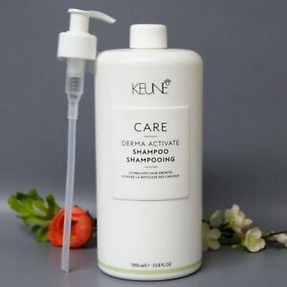 WITH PUMP Keune Care DERMA ACTIVE Shampoo 1000ml / 33.8oz