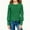 Green, variant on Fesfesfes Childrens Long Sleeve Round Neck Blouse Top Soft Comfy Casual Everyday Wear Solid Color Pullover Shirt for Girls Kids Youth 5 to 14 Years(White,13 Years)