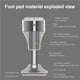 thumbnail image 5 of Eigraketly Elevador de altura de silla de aleación de zinc resistente 7-10 cm / 2.75-3.93in Elevadores de muebles ajustables en forma de copa de vino Artesanía Eigraketly TO003143-00, 5 of 6