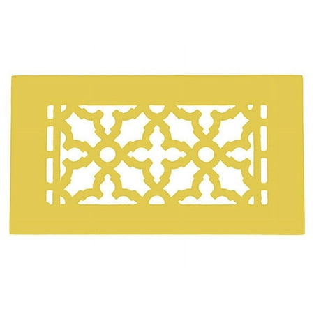 

Reggio Registers 610-Ah Scroll Series 4 X 8 Grille - Gold