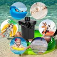 thumbnail image 6 of Air Pump Air Mattress Pump for Inflatables Blow up Pool Raft Bed Boat Toy,Quick-Fill,for Outdoor Camping,Inflatable Cushions,Electric Air Mattress Beds,Boats,Swimming, 6 of 9
