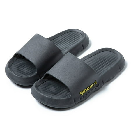 

TOYFUNNY Men Slippers Fashionable Summer New Pattern Indoor And Outdoor Comfortable Flat Bottom Non Slip Thick Slippers