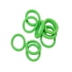 thumbnail image 1 of Sonducket 20 piezas de banda para el cabello estilo preppy decorativa sin enganches coleta titular pelos cuerda Bobbles Scrunchie para mujeres Accesorios Accesorio para el cabello verde fluorescente Sonducket AP010531-15, 1 of 6