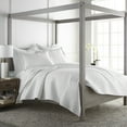 thumbnail image 5 of Levtex Home - Austin Quilt Set - Full/Queen Quilt and Two Standard Shams - Diamond Quilted - White - Quilt (88x92in.) and Shams (20x26in.) - Reversible - Linen/Cotton, 5 of 5